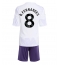 Manchester United Bruno Fernandes #8 Udebanetrøje Børn 2025-26 Kort ærmer (+ bukser)