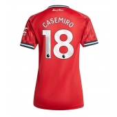 Manchester United Casemiro #18 Hjemmebanetrøje Dame 2025-26 Kort ærmer