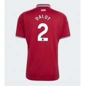 Manchester United Diogo Dalot #2 Hjemmebanetrøje 2026-27 Kort ærmer
