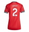 Manchester United Diogo Dalot #2 Hjemmebanetrøje Dame 2025-26 Kort ærmer