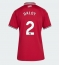 Manchester United Diogo Dalot #2 Hjemmebanetrøje Dame 2026-27 Kort ærmer