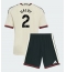 Manchester United Diogo Dalot #2 Tredje trøje Børn 2026-27 Kort ærmer (+ bukser)