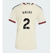 Manchester United Diogo Dalot #2 Tredje trøje Dame 2026-27 Kort ærmer