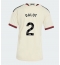 Manchester United Diogo Dalot #2 Tredje trøje Dame 2026-27 Kort ærmer