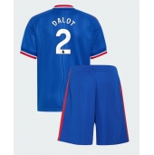 Manchester United Diogo Dalot #2 Udebanetrøje Børn 2026-27 Kort ærmer (+ bukser)