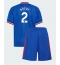 Manchester United Diogo Dalot #2 Udebanetrøje Børn 2026-27 Kort ærmer (+ bukser)