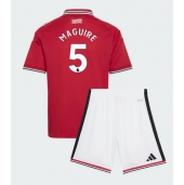 Manchester United Harry Maguire #5 Hjemmebanetrøje Børn 2026-27 Kort ærmer (+ bukser)