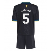 Manchester United Harry Maguire #5 Tredje trøje Børn 2025-26 Kort ærmer (+ bukser)