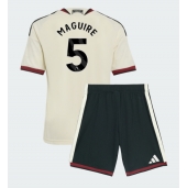 Manchester United Harry Maguire #5 Tredje trøje Børn 2026-27 Kort ærmer (+ bukser)
