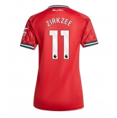 Manchester United Joshua Zirkzee #11 Hjemmebanetrøje Dame 2025-26 Kort ærmer