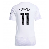 Manchester United Joshua Zirkzee #11 Udebanetrøje Dame 2025-26 Kort ærmer