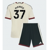 Manchester United Kobbie Mainoo #37 Tredje trøje Børn 2026-27 Kort ærmer (+ bukser)