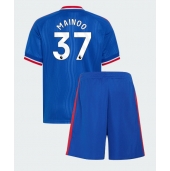 Manchester United Kobbie Mainoo #37 Udebanetrøje Børn 2026-27 Kort ærmer (+ bukser)
