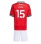 Manchester United Leny Yoro #15 Hjemmebanetrøje Børn 2025-26 Kort ærmer (+ bukser)