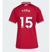 Manchester United Leny Yoro #15 Hjemmebanetrøje Dame 2026-27 Kort ærmer