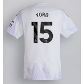 Manchester United Leny Yoro #15 Udebanetrøje 2025-26 Kort ærmer
