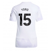 Manchester United Leny Yoro #15 Udebanetrøje Dame 2025-26 Kort ærmer
