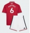 Manchester United Lisandro Martinez #6 Hjemmebanetrøje Børn 2026-27 Kort ærmer (+ bukser)