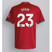 Manchester United Luke Shaw #23 Hjemmebanetrøje 2025-26 Kort ærmer