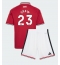 Manchester United Luke Shaw #23 Hjemmebanetrøje Børn 2026-27 Kort ærmer (+ bukser)