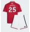 Manchester United Manuel Ugarte #25 Hjemmebanetrøje Børn 2026-27 Kort ærmer (+ bukser)