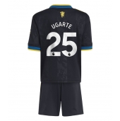 Manchester United Manuel Ugarte #25 Tredje trøje Børn 2025-26 Kort ærmer (+ bukser)
