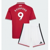 Manchester United Marcus Rashford #9 Hjemmebanetrøje Børn 2026-27 Kort ærmer (+ bukser)