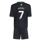 Manchester United Mason Mount #7 Tredje trøje Børn 2025-26 Kort ærmer (+ bukser)
