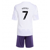 Manchester United Mason Mount #7 Udebanetrøje Børn 2025-26 Kort ærmer (+ bukser)