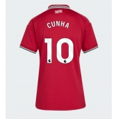 Manchester United Matheus Cunha #10 Hjemmebanetrøje Dame 2026-27 Kort ærmer