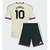 Manchester United Matheus Cunha #10 Tredje trøje Børn 2026-27 Kort ærmer (+ bukser)