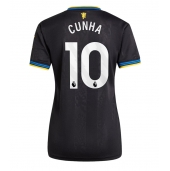 Manchester United Matheus Cunha #10 Tredje trøje Dame 2025-26 Kort ærmer