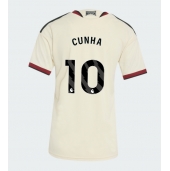 Manchester United Matheus Cunha #10 Tredje trøje Dame 2026-27 Kort ærmer