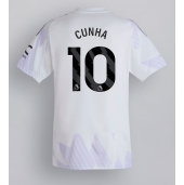 Manchester United Matheus Cunha #10 Udebanetrøje 2025-26 Kort ærmer
