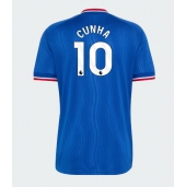 Manchester United Matheus Cunha #10 Udebanetrøje 2026-27 Kort ærmer