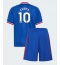 Manchester United Matheus Cunha #10 Udebanetrøje Børn 2026-27 Kort ærmer (+ bukser)