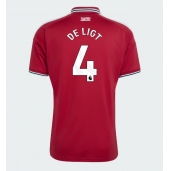 Manchester United Matthijs de Ligt #4 Hjemmebanetrøje 2026-27 Kort ærmer