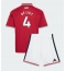 Manchester United Matthijs de Ligt #4 Hjemmebanetrøje Børn 2026-27 Kort ærmer (+ bukser)