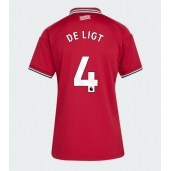 Manchester United Matthijs de Ligt #4 Hjemmebanetrøje Dame 2026-27 Kort ærmer