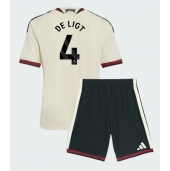 Manchester United Matthijs de Ligt #4 Tredje trøje Børn 2026-27 Kort ærmer (+ bukser)