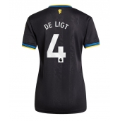Manchester United Matthijs de Ligt #4 Tredje trøje Dame 2025-26 Kort ærmer