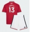 Manchester United Patrick Dorgu #13 Hjemmebanetrøje Børn 2026-27 Kort ærmer (+ bukser)