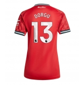 Manchester United Patrick Dorgu #13 Hjemmebanetrøje Dame 2025-26 Kort ærmer