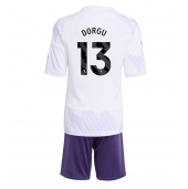 Manchester United Patrick Dorgu #13 Udebanetrøje Børn 2025-26 Kort ærmer (+ bukser)