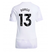 Manchester United Patrick Dorgu #13 Udebanetrøje Dame 2025-26 Kort ærmer