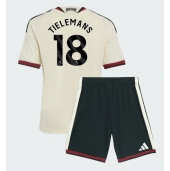Manchester United Youri Tielemans #18 Tredje trøje Børn 2026-27 Kort ærmer (+ bukser)