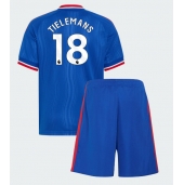 Manchester United Youri Tielemans #18 Udebanetrøje Børn 2026-27 Kort ærmer (+ bukser)