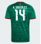 Mexico Armando Gonzalez #14 Hjemmebanetrøje VM 2026 Kort ærmer