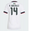 Mexico Armando Gonzalez #14 Udebanetrøje Dame VM 2026 Kort ærmer