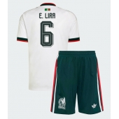 Mexico Erik Lira #6 Udebanetrøje Børn VM 2026 Kort ærmer (+ bukser)